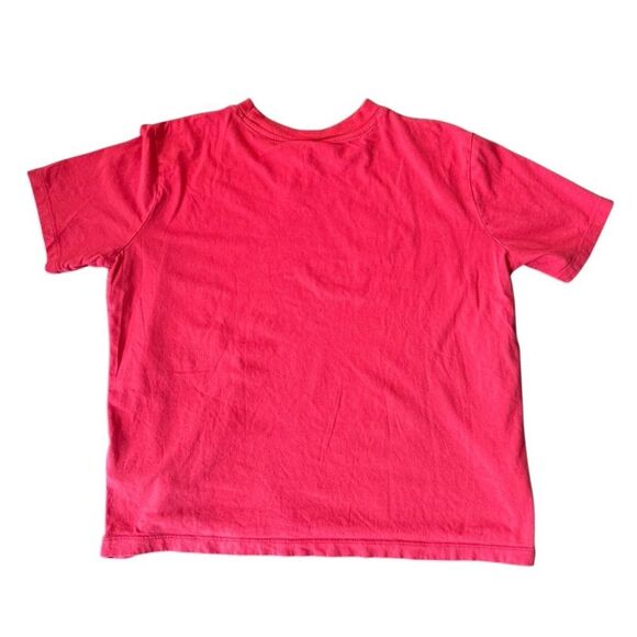 H&M Tee Boxy Cropped Detroit Michigan Red Medium - Picture 2 of 4